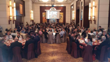 An alumni event in Hong Kong.
