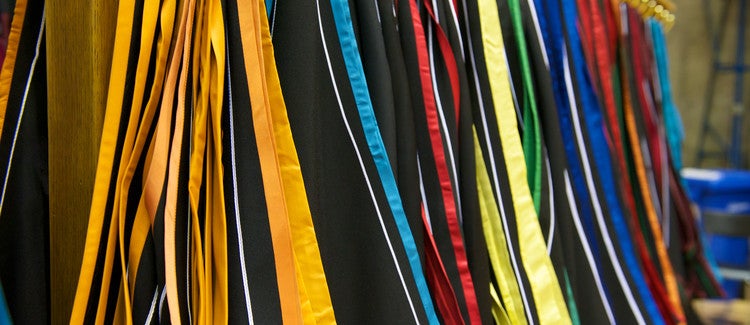 Convocation gowns