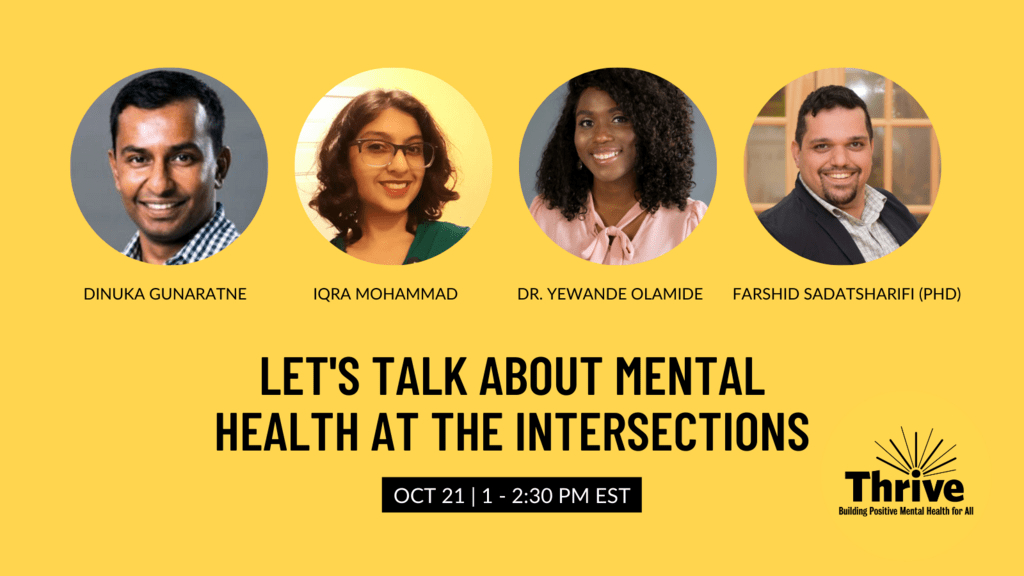 Let’s Talk About Mental Health at the Intersections