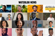 Collage of Black entrepreneurs, artists, athletes, scientists, and community builders in the University of Waterloo’s alumni network 