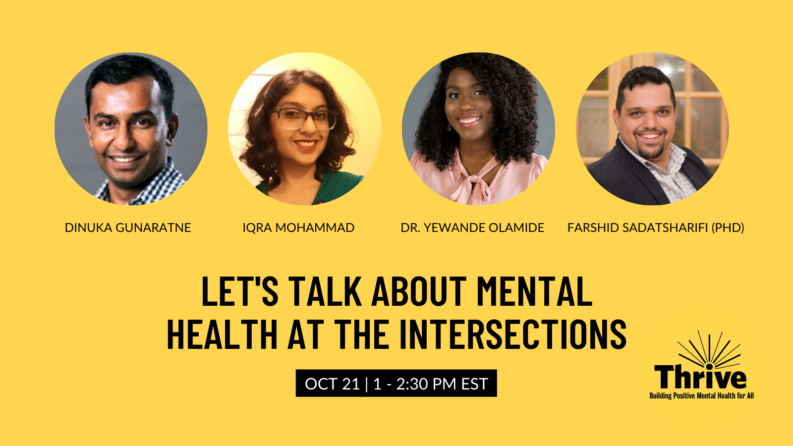 Let Talk about Mental Health at the Intersections 