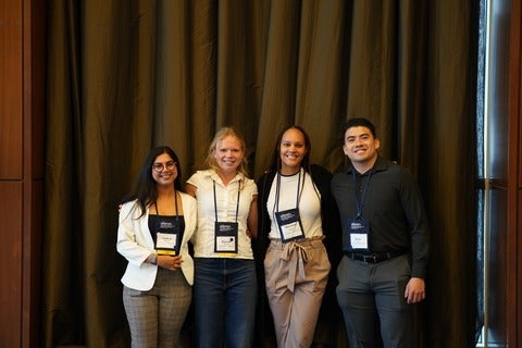 PHRESH Lab members standing together and smiling at the camera