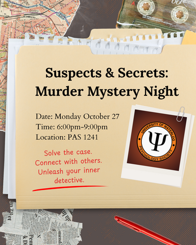 murder mystery event