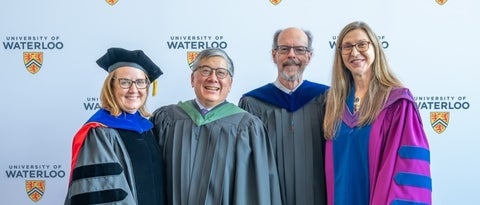 From Left to right: Image of Dr. Heather Henderson, Dr. Geoffrey Fong, and Dr. Colin MacLeod