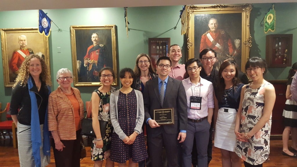 Group photo of CSIOP winners at CPA meeting