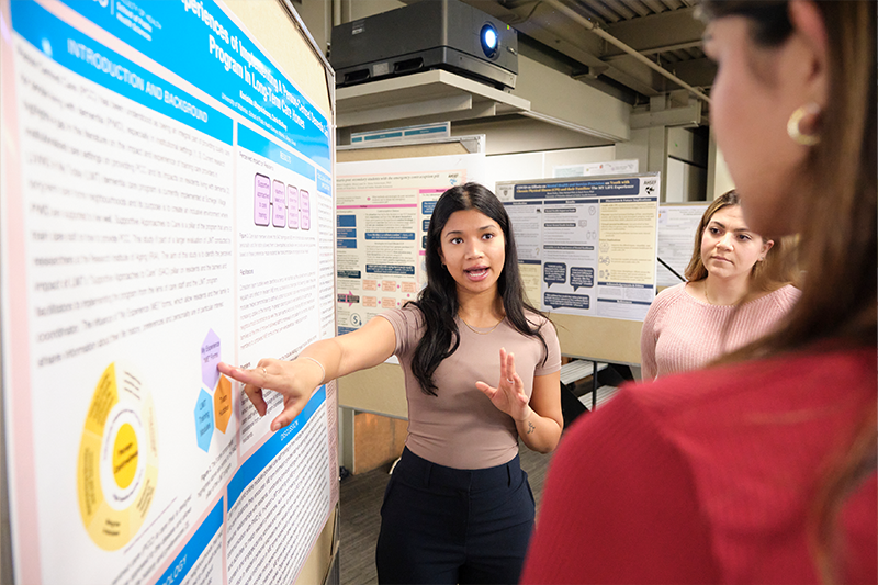 Public Health poster presentations student