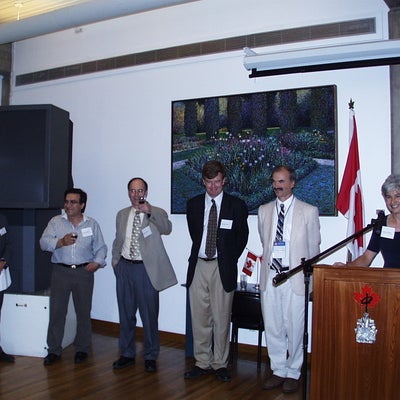 Canadian Embassy Reception honouring Fields Medallists and Nevanlinna Prize Winner