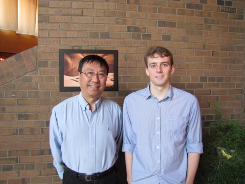 Professor Ming Li and Matthew Harrison-Trainor 