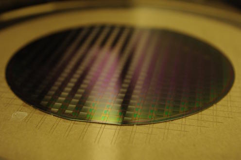 Diced Silicon wafer