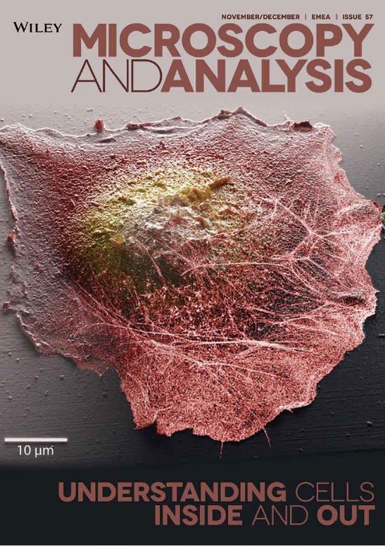 Cover of Microscopy and Analysis Magazine