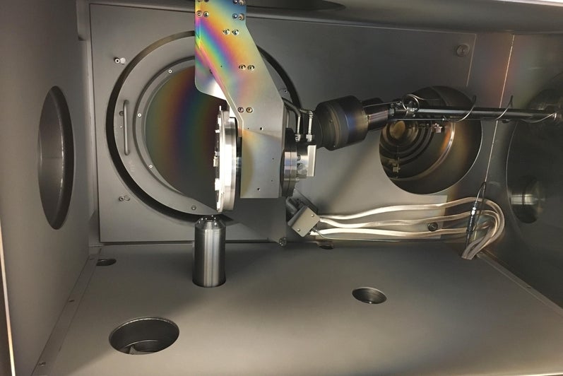 Process chamber of the AJA ion mill