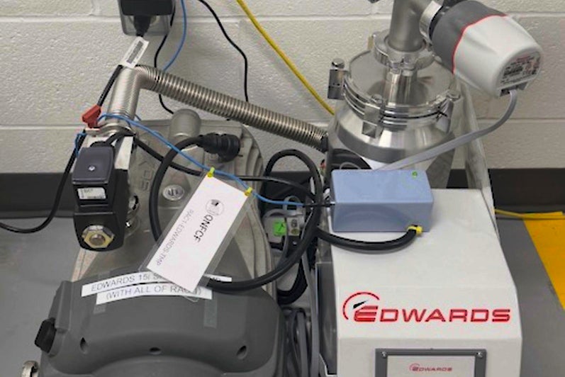 Turbopumping station