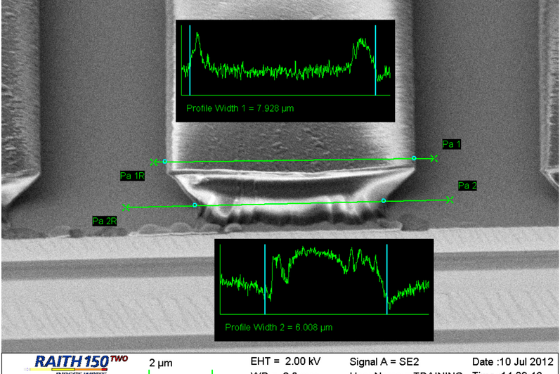 ma-N 1410 negative tone UV lithography