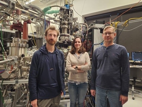 Dr. Matteo Michiardi, Saba Sadeghi and Dr. Sergey Zhdanovich