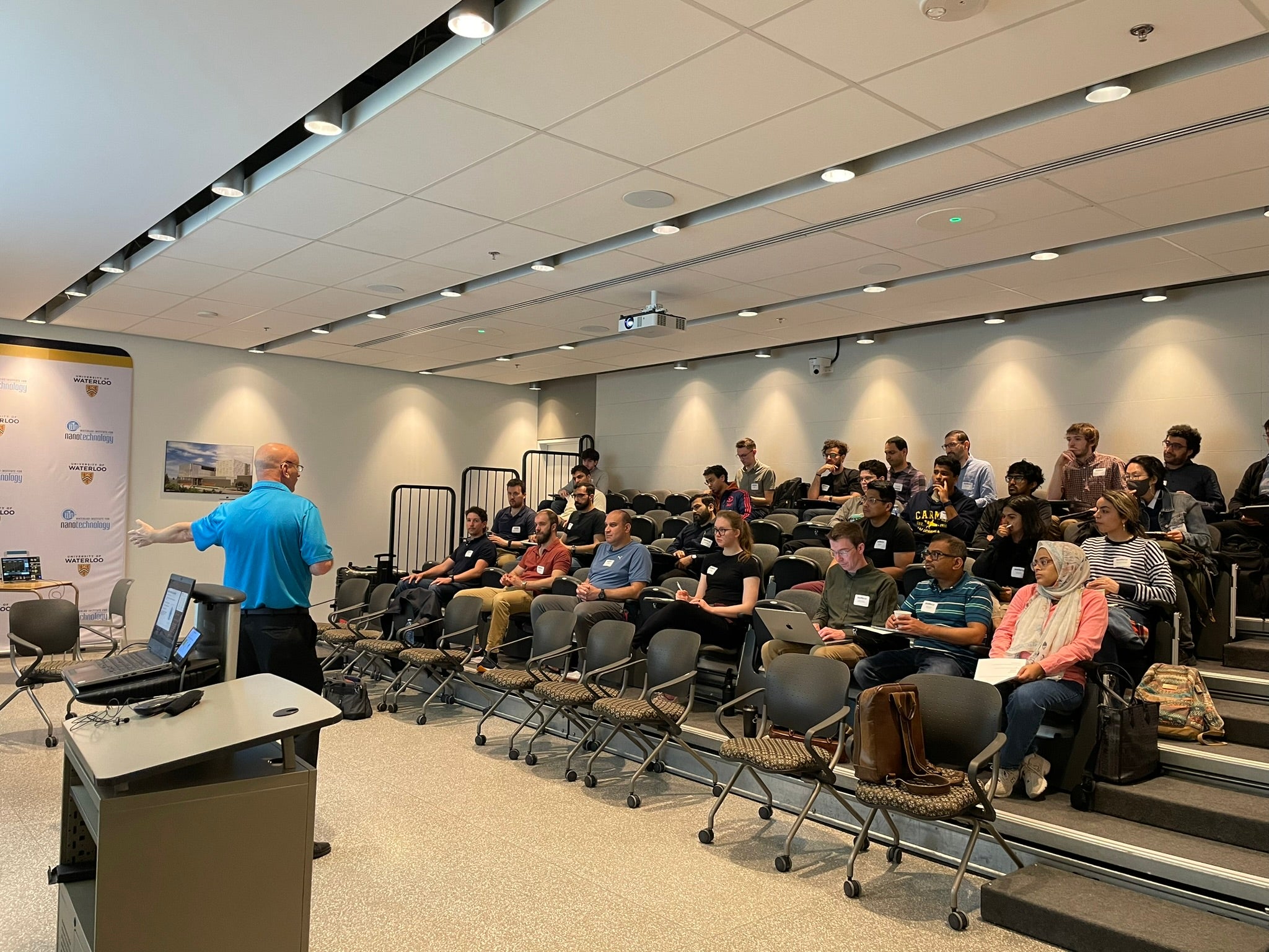 Electrical testing seminar event photo