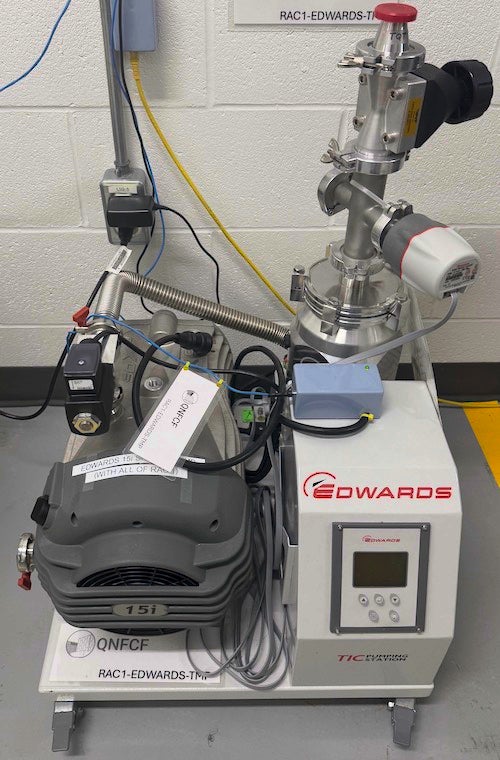 Turbopumping station