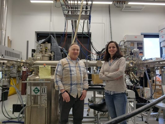 Saba Sadeghi and Dr. Bruce Davidson