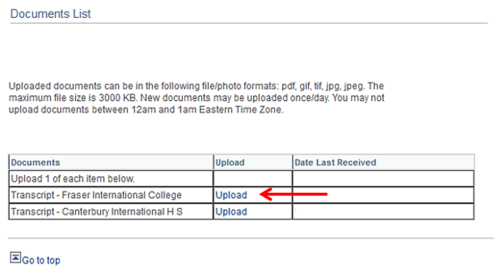 step 4 red arrow upload document