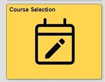 Course selection tile in quest