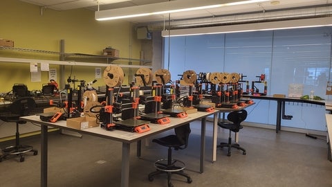 RPC's Prusa 3D printers