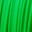 Bright green pla filament swatch 