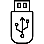 USB stick icon
