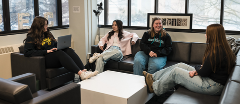Students at the Recreation lounge University of Waterloo