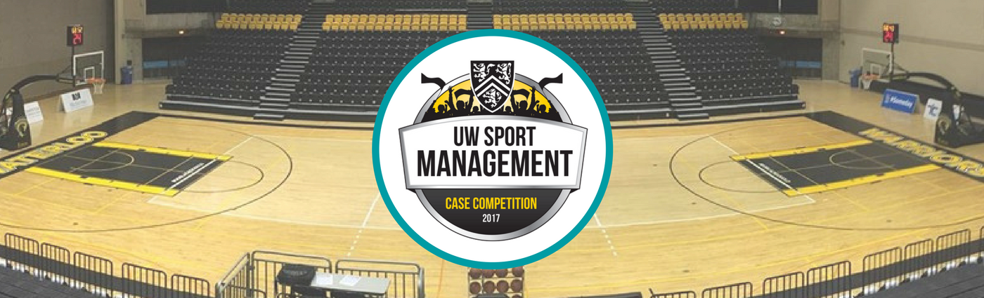 Case competition logo and PAC gym