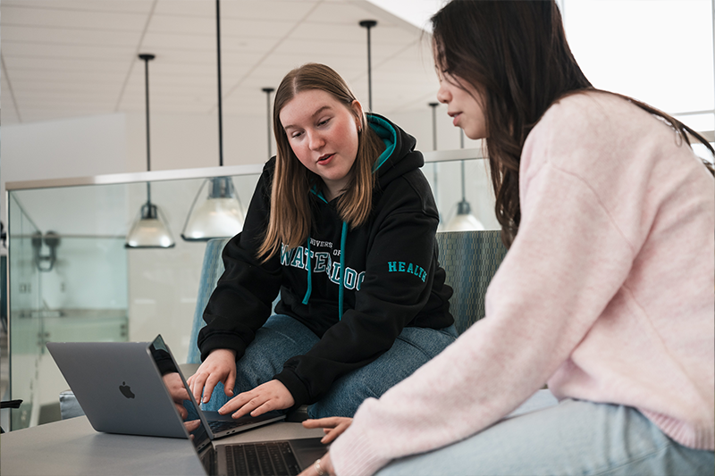 Students at the Faculty of Health University of Waterloo