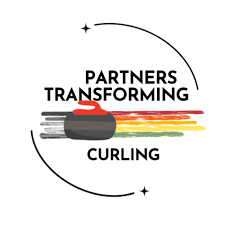 Partners transforming curling logo