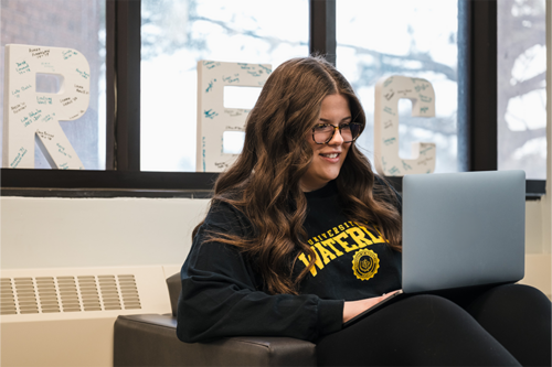 Recreation student at the University of Waterloo