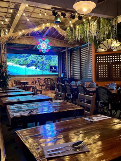 The interior of the Makilala restaurant in Toronto.