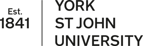 York St. John University logo.