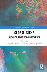 Global Sihks cover featuring a multi-coloured abstract background