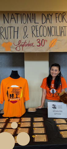 Summer at a National Day for Truth and Reconciliation Booth