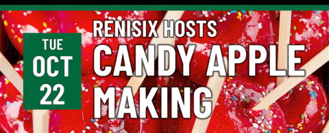 Renisix Hosts Candy Apple Making