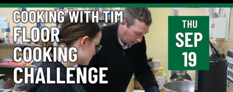 Cooking with Tim Floor Cooking Challenge on September 19