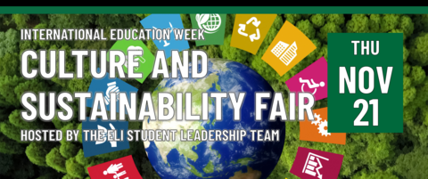 Culture and Sustainability Fair on November 21