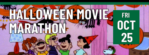 Halloween Movie Marathon on October 25