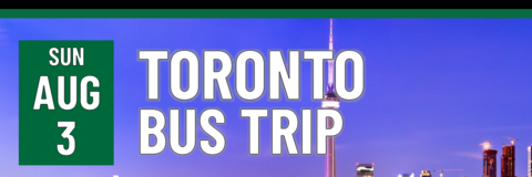 Header that says Toronto Bus Trip