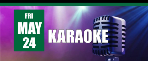 Karaoke on May 24 header