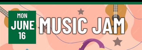 Header that says Music Jam