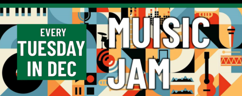 Music Jam every Tuesday in December