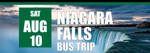 Niagara Falls Bus Trip on August 10