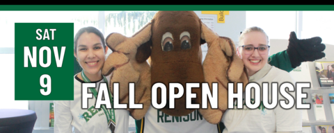 Fall Open House on Saturday, November 9