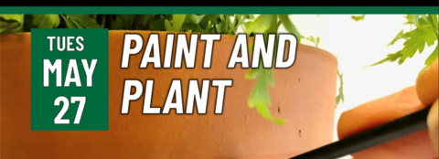 Header that says Paint and Plant