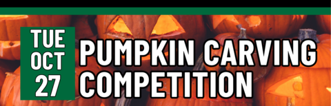 Renison's Pumpkin Carving Competition, Tuesday, October 27