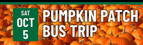 Pumpkin Patch Bus Trip on October 5