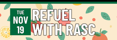 Refuel with RASC on Tuesday, November 19