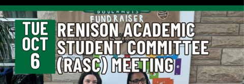RASC Student Committee Meeting, Tuseday, October 6